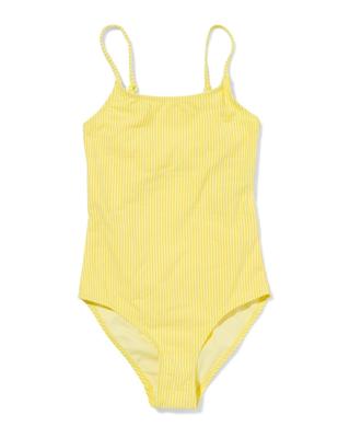 HEMA Kinderbadpak Strepen Geel (geel)