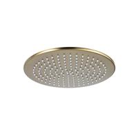 Fortifura Calvi Hoofddouche 30cm rond 6mm Geborsteld Messing PVD (Goud) SW1139122