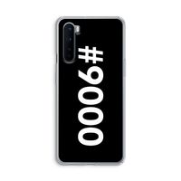 #9000: OnePlus Nord Transparant Hoesje