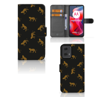 Telefoonhoesje met Pasjes voor Motorola Moto G24 | G04 | G24 Power Leopards