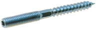 Waelbers stokeind zonder zeskant M8x50 TX 25, blauw verzinkt (GV) (10 x 10 st) - OND1300.05