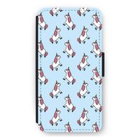 Eenhoorns overal: iPhone 11 Pro Max Flip Hoesje