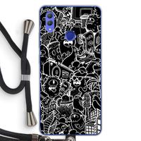 Vexx Black City : Honor Note 10 Transparant Hoesje met koord