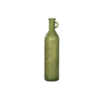 Vaas Home ESPRIT Groen Gerecycled glas Verouderde afwerking 18 x 18 x 75 cm