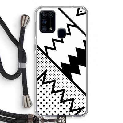 Pop Art #5: Samsung Galaxy M31 Transparant Hoesje met koord