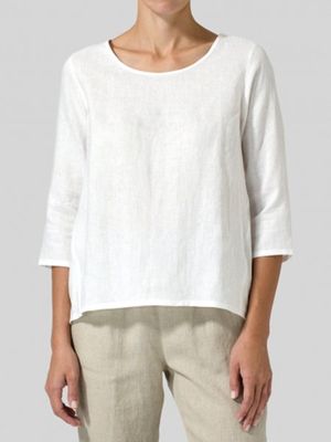 Women Casual Loose Top Tunic Blouse Shirt