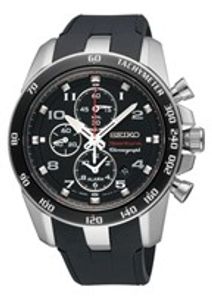 Horlogeband Seiko SNAE87P1 / 7T62-0LC0 / R02N111J0 Rubber Zwart 21mm