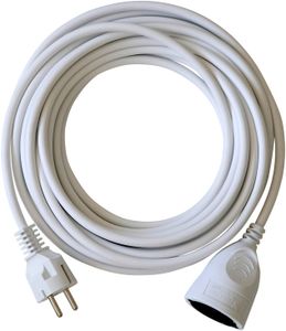 Brennenstuhl Kunststof-Kabel Wit 10M H05Vv-F 3G1,5 - 1162210