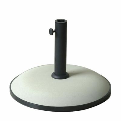 Marbueno Base Parasol Rond 50x37 cm 25KG Wit Tuin, Zwembad en Terras 10453