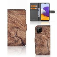 Samsung Galaxy A22 4G | M22 | Book Style Case | Tree Trunk