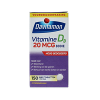 Vitamine D 30mg 150 Smelttabletten
