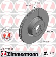 Remschijf COAT Z 450523020