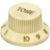 Fazley 11734 Tone potmeter knop voor linkshandige gitaar (ivory)