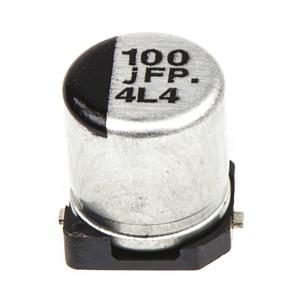 Panasonic Elektrolytische condensator SMD 100 µF 6.3 V 20 % (Ø) 5 mm 1 stuk(s)