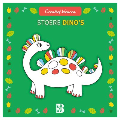 Standaard Uitgeverij Creatief kleuren - stoere dino's Standaard Uitgeverij Creatief kleuren - stoere dino's