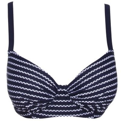 Damella Navy Stripe Bikini Underwire Bra * Actie *