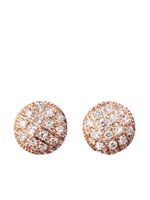 Dana Rebecca Designs boucles d'oreilles Lauren Joy en or rose 14ct ornées de diamants