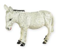 A CAST IRON DONKEY BANK