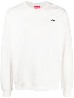 Diesel sweat S-Rob-Doval-PJ en coton - Blanc