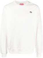 Diesel sweat S-Rob-Doval-PJ en coton - Blanc