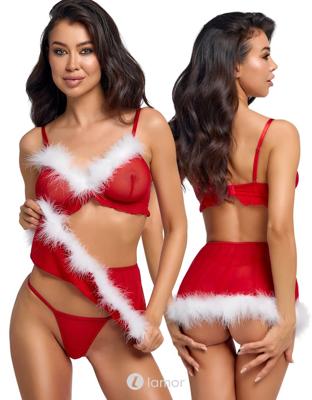 * COTTELLI 3-delig lingerie set, X-mas
