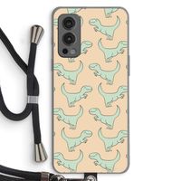 Dinos: OnePlus Nord 2 5G Transparant Hoesje met koord