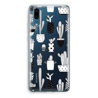 Cactusmotief: Huawei P20 Transparant Hoesje