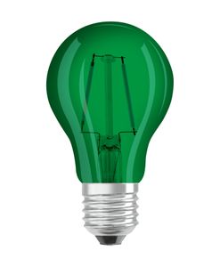 OSRAM 4058075433984 LED-lamp Energielabel G (A - G) E27 Peer 2.5 W = 7 W Groen (Ø x l) 60 mm x 105 mm 1 stuk(s)