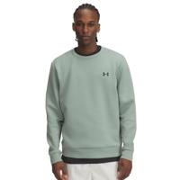 Under Armour Unstoppable Crew Fleece Heren Silica Green/Black L