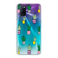 Sanseveria: Oppo A92 Transparant Hoesje Sanseveria: Oppo A92 Transparant Hoesje