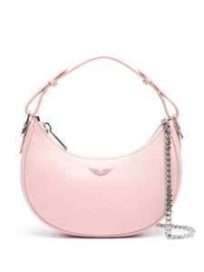 Zadig&Voltaire sac à main Moonrock en cuir - Rose