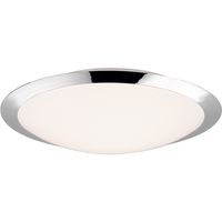 LED Plafondlamp - Badkamerlamp - Trion Hambert - 18.5W - Natuurlijk Wit 4000K - Spatwaterdicht IP44 - Rond - Mat Chroom - Kunststof LED Plafondlamp - Badkamerlamp - Trion Hambert - 18.5W - Natuurlijk Wit 4000K - Spatwaterdicht IP44 - Rond - Mat Chroom - Kunststof