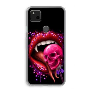 Dodelijk zoet: Google Pixel 4a Transparant Hoesje