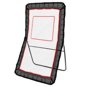 VEVOR Achtertuin Lacrosse Rebounder 4x7ft Volleybal Rebound Net Pitchback Throwback Honkbal Softbal Return Trainingsscherm Verstelbare hoek Schieten Oefentraining