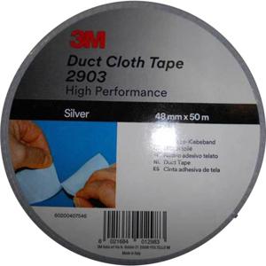 3M 2903D4850S Textieltape 3M 2903 Zilver (l x b) 50 m x 48 mm 1 stuk(s)