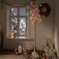 VidaXL Kerstboom wilg 180 meerkleurige led&apos;s binnen en buiten 1,8 m