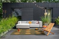 Brink en Campman - Vloerkleed Festival Dots Olive Green Outdoor 495817 -