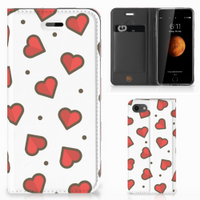 iPhone 7 | 8 | SE (2020) | SE (2022) Hoesje met Magneet Hearts
