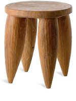 POLSPOTTEN tabouret Senofo en bois - Marron