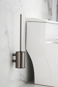 Saniclear Academy toiletborstel verouderd ijzer - gunmetal