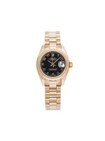 Rolex montre Datejust 26 mm pre-owned (2003) - Noir