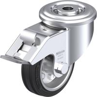 Blickle LER-VE 80R-FI Zwenkwiel met rem Wieldiameter: 80 mm Draagvermogen (max.): 50 kg 1 stuk(s)