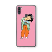 Visknuffel: Samsung Galaxy A11 Transparant Hoesje