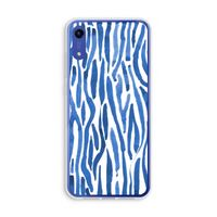 Blauwe nerven: Honor Play 8A Transparant Hoesje
