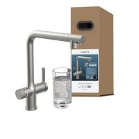 Schutte AQUASTAR PREMIUM spoelwater mengkraan | + koel- en filtersysteem | Rvs look - 99905