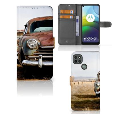 Motorola Moto G9 Power | Telefoonhoesje met foto | Vintage Auto