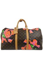 Louis Vuitton Pre-Owned x Stephen Sprouse sac de voyage Keepall 50 (2008) - Marron - thumbnail