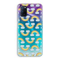 Regenboog: Oppo A92 Transparant Hoesje