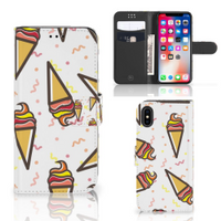 Apple iPhone X | Xs Book Cover Icecream