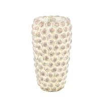 PTMD bloempot ruis hoog crème 30 cm | 6 stuks